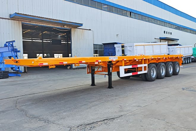 TITAN 4 Axle Heavy Duty Flatbed Trailer for Sale in Mali - Bortu puspiekabe/ Platforma: foto 2 TITAN 4 Axle Heavy Duty Flatbed Trailer for Sale in Mali - Bortu puspiekabe/ Platforma: foto 2