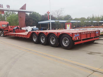 TITAN 4 Axle Heavy Duty Lowboy Trailer for Sale in Tanzania - Puspiekabe zema profila platforma: foto 2 TITAN 4 Axle Heavy Duty Lowboy Trailer for Sale in Tanzania - Puspiekabe zema profila platforma: foto 2