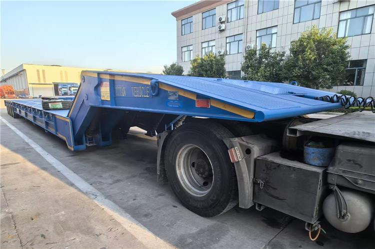 TITAN 4 Line 8 Axle Folding Gooseneck Trailer for Sale In Sudan - Puspiekabe zema profila platforma: foto 2 TITAN 4 Line 8 Axle Folding Gooseneck Trailer for Sale In Sudan - Puspiekabe zema profila platforma: foto 2