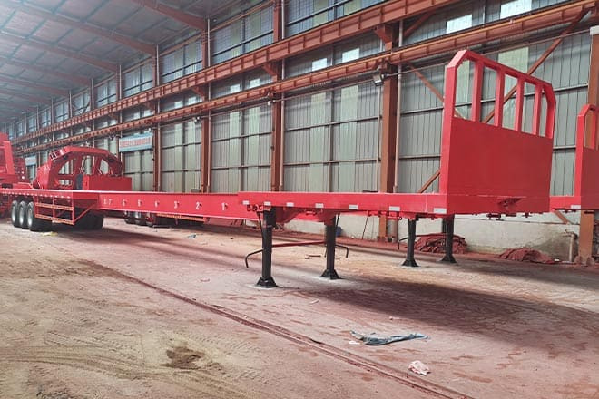 TITAN 45 Ft Extendable Flatbed Semi Trailers for Sale in Philippines - Bortu puspiekabe/ Platforma: foto 1 TITAN 45 Ft Extendable Flatbed Semi Trailers for Sale in Philippines - Bortu puspiekabe/ Platforma: foto 1