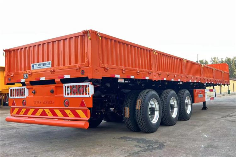 TITAN 600/800mm Hight Side Wall Trailer for Sale In Angola - Bortu puspiekabe/ Platforma: foto 3 TITAN 600/800mm Hight Side Wall Trailer for Sale In Angola - Bortu puspiekabe/ Platforma: foto 3