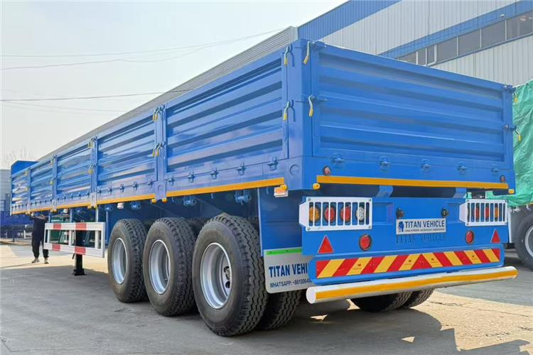 TITAN Drop Side Semi Trailer for Sale In Democratic Republic of the Congo - Bortu puspiekabe/ Platforma: foto 2 TITAN Drop Side Semi Trailer for Sale In Democratic Republic of the Congo - Bortu puspiekabe/ Platforma: foto 2