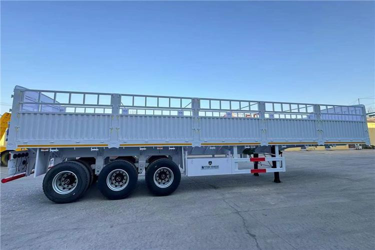 TITAN In Stock 30/40/50 Ton Fence Semi Trailer Transport Cargo Bulk In Senegal - Puspiekabe dzīvnieku pārvadāšanai: foto 5 TITAN In Stock 30/40/50 Ton Fence Semi Trailer Transport Cargo Bulk In Senegal - Puspiekabe dzīvnieku pārvadāšanai: foto 5