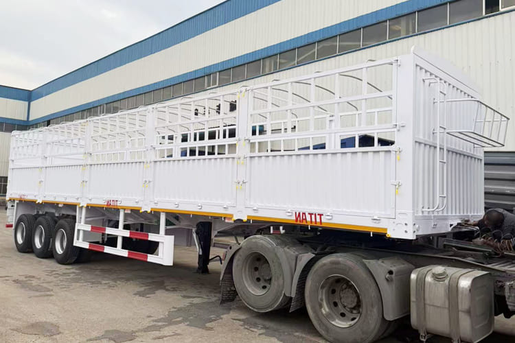TITAN Livestock Fence Semi Trailer for Sale in Malawi - Puspiekabe dzīvnieku pārvadāšanai: foto 2 TITAN Livestock Fence Semi Trailer for Sale in Malawi - Puspiekabe dzīvnieku pārvadāšanai: foto 2