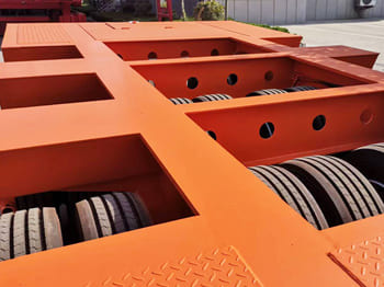 TITAN Lowboy Gooseneck Trailer for Sale in Malawi - Puspiekabe zema profila platforma: foto 4 TITAN Lowboy Gooseneck Trailer for Sale in Malawi - Puspiekabe zema profila platforma: foto 4