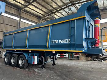 TITAN Rock Dumper Trailer for Sale in Saudi Arabia - Puspiekabe pašizgāzējs: foto 2 TITAN Rock Dumper Trailer for Sale in Saudi Arabia - Puspiekabe pašizgāzējs: foto 2
