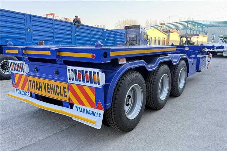 TITAN Sales Promotion 40 feet Container Trailer for Sale In Mexico - Puspiekabe šasija: foto 1 TITAN Sales Promotion 40 feet Container Trailer for Sale In Mexico - Puspiekabe šasija: foto 1