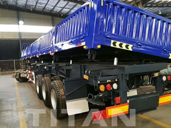 TITAN Side Dump Trailers for Sale in Nigeria - Puspiekabe pašizgāzējs: foto 2 TITAN Side Dump Trailers for Sale in Nigeria - Puspiekabe pašizgāzējs: foto 2