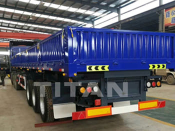 TITAN Side Dump Trailers for Sale in Nigeria - Puspiekabe pašizgāzējs: foto 1 TITAN Side Dump Trailers for Sale in Nigeria - Puspiekabe pašizgāzējs: foto 1