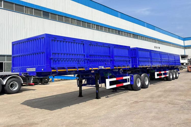 TITAN Superlink Side Tipper Trailer for Sale in Tanzania - Puspiekabe pašizgāzējs: foto 1 TITAN Superlink Side Tipper Trailer for Sale in Tanzania - Puspiekabe pašizgāzējs: foto 1