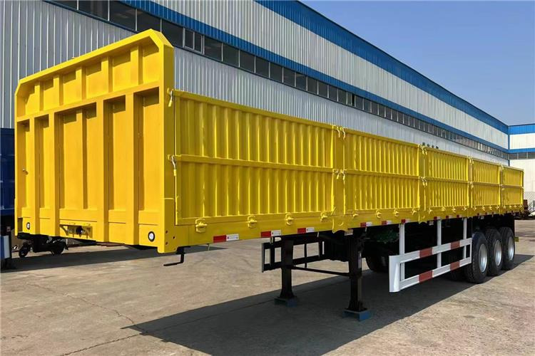 TITAN Triple Axle Trailer with Drop Side Trailer for Sale In Ghana - Bortu puspiekabe/ Platforma: foto 2 TITAN Triple Axle Trailer with Drop Side Trailer for Sale In Ghana - Bortu puspiekabe/ Platforma: foto 2