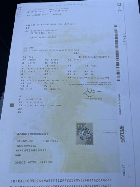 MAN TGS 35.480 - Kravas automašīna ar tentu: foto 5 MAN TGS 35.480 - Kravas automašīna ar tentu: foto 5