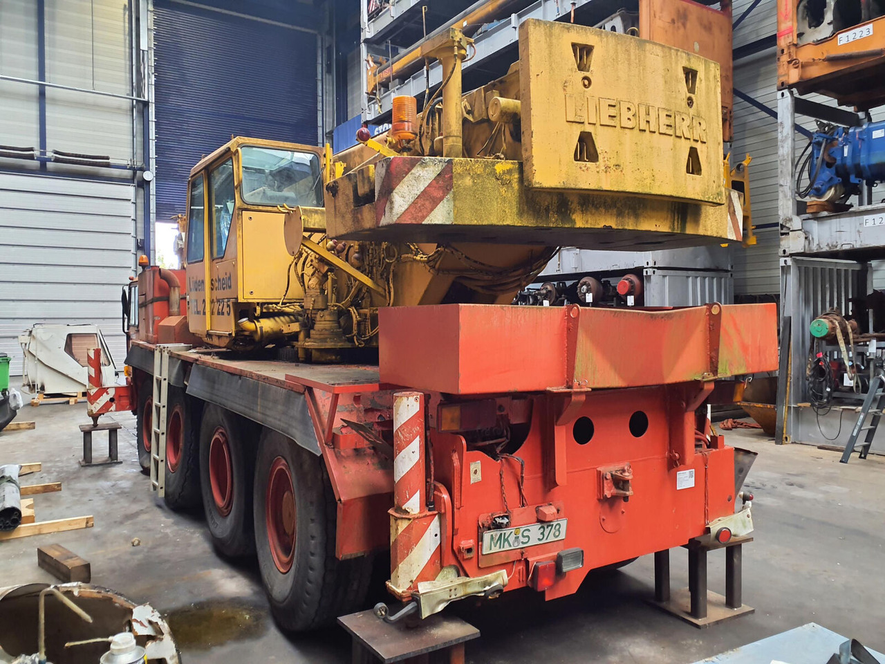 Liebherr LTM 1050 - Autoceltnis: foto 4 Liebherr LTM 1050 - Autoceltnis: foto 4