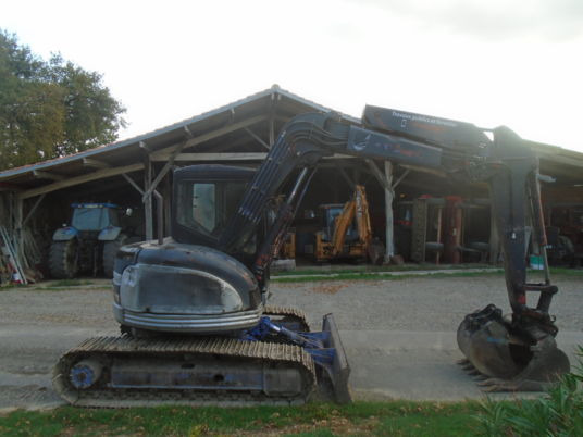 Hitachi ex75-3 - Mini-ekskavators: foto 2 Hitachi ex75-3 - Mini-ekskavators: foto 2