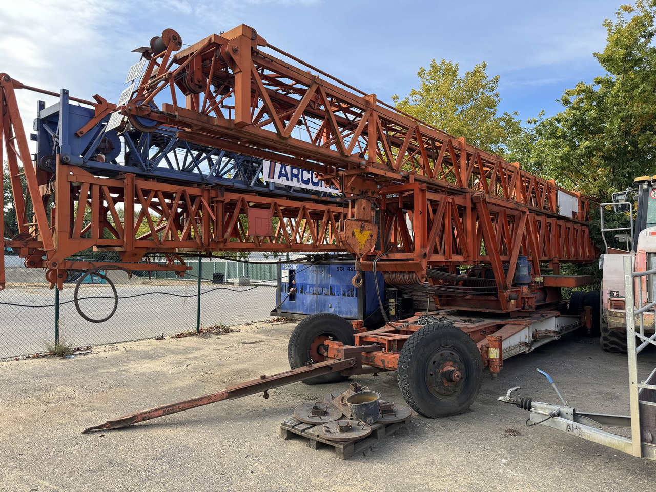 Arcomet T 33 A - Torņa celtnis: foto 4 Arcomet T 33 A - Torņa celtnis: foto 4