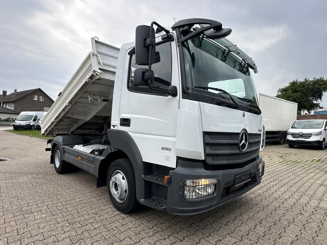 Mercedes-Benz Atego 818 4x2 Meiller Dreiseitenkipperer - Kravas automašīna pašizgāzējs, Kravas auto ar manipulatoru: foto 1 Mercedes-Benz Atego 818 4x2 Meiller Dreiseitenkipperer - Kravas automašīna pašizgāzējs, Kravas auto ar manipulatoru: foto 1