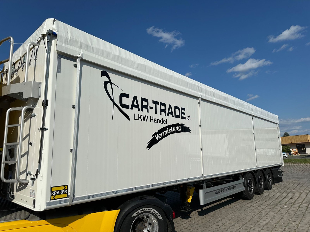 Kraker CF-200ZL Lift 92m³ Müllplane - Puspiekabe kustīgās grīdas: foto 1 Kraker CF-200ZL Lift 92m³ Müllplane - Puspiekabe kustīgās grīdas: foto 1