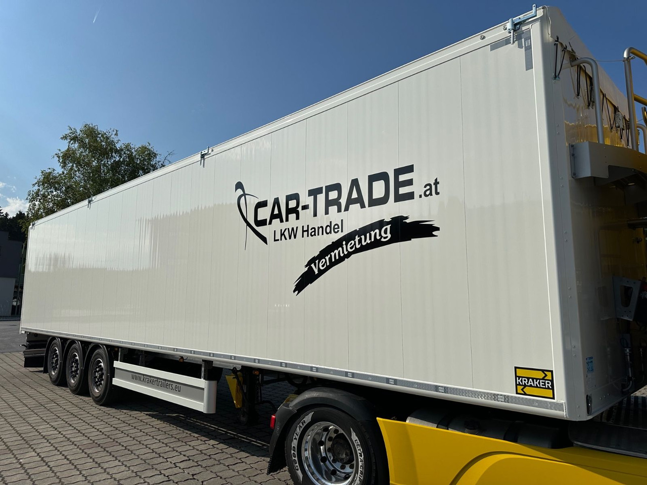 Kraker CF-200ZL Lift 92m³ Müllplane - Puspiekabe kustīgās grīdas: foto 2 Kraker CF-200ZL Lift 92m³ Müllplane - Puspiekabe kustīgās grīdas: foto 2