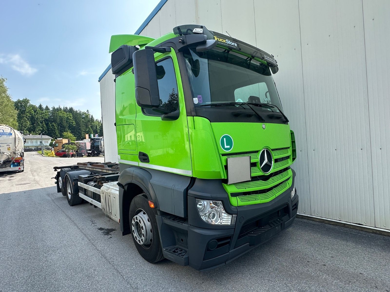 Mercedes-Benz Actros 2748 Wiesel Mafi Telberg - Konteineru vedējs/ Kravas automašīna ar noņemamā virsbūve, Kravas auto ar manipulatoru: foto 2 Mercedes-Benz Actros 2748 Wiesel Mafi Telberg - Konteineru vedējs/ Kravas automašīna ar noņemamā virsbūve, Kravas auto ar manipulatoru: foto 2