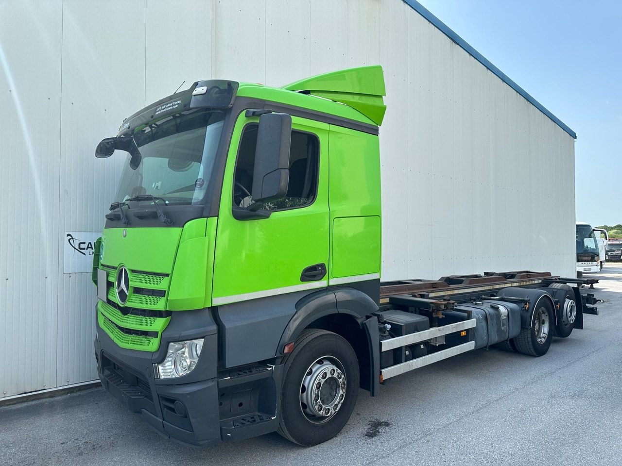 Mercedes-Benz Actros 2748 Wiesel Mafi Telberg - Konteineru vedējs/ Kravas automašīna ar noņemamā virsbūve, Kravas auto ar manipulatoru: foto 1 Mercedes-Benz Actros 2748 Wiesel Mafi Telberg - Konteineru vedējs/ Kravas automašīna ar noņemamā virsbūve, Kravas auto ar manipulatoru: foto 1