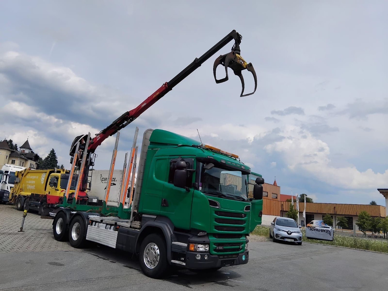 Scania R 580 V8 Penz Kran 2x Telespok - Kokvedējs, Kravas auto ar manipulatoru: foto 5 Scania R 580 V8 Penz Kran 2x Telespok - Kokvedējs, Kravas auto ar manipulatoru: foto 5