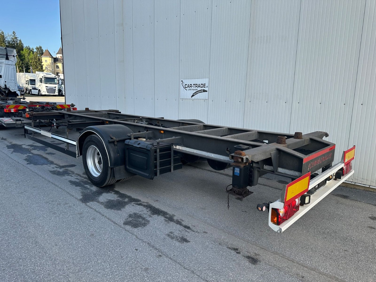 Schwarzmüller S1 11Tonnen - Piekabe noņemamā virsbūve/ Konteineru vedējs: foto 4 Schwarzmüller S1 11Tonnen - Piekabe noņemamā virsbūve/ Konteineru vedējs: foto 4