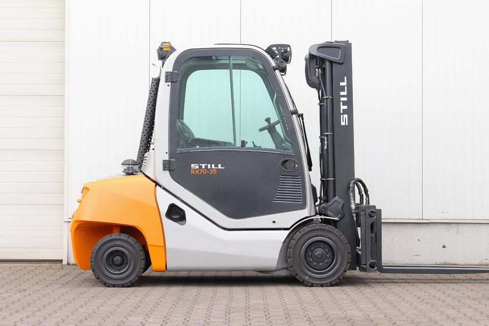 STILL RX70-35 Diesel Zinkenversteller 3500kg - Dīzeļiekrāvējs: foto 3 STILL RX70-35 Diesel Zinkenversteller 3500kg - Dīzeļiekrāvējs: foto 3