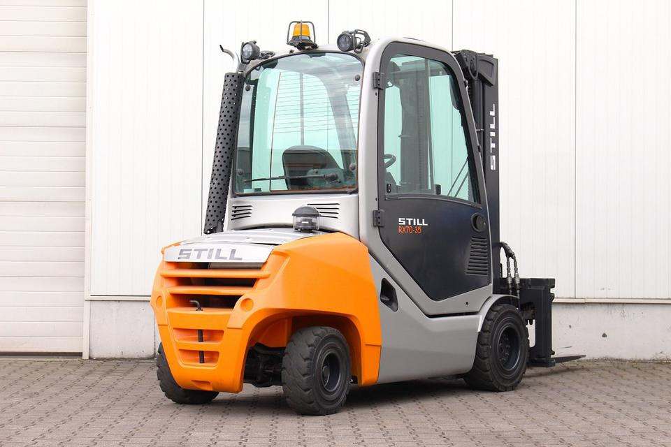 STILL RX70-35 Diesel Zinkenversteller 3500kg - Dīzeļiekrāvējs: foto 5 STILL RX70-35 Diesel Zinkenversteller 3500kg - Dīzeļiekrāvējs: foto 5