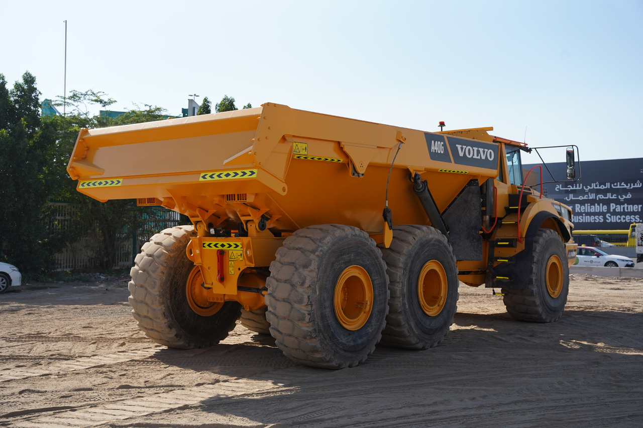 Volvo A40G - Artikulētias pašizgāzējs: foto 5 Volvo A40G - Artikulētias pašizgāzējs: foto 5