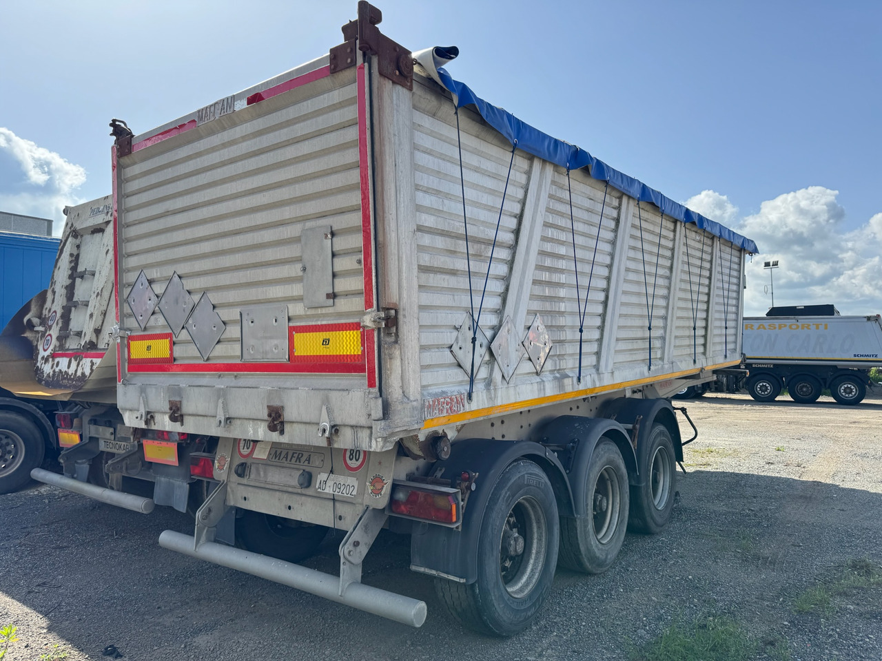 MAFRAN ALLUMINIO SRL S175BO - Puspiekabe pašizgāzējs: foto 1 MAFRAN ALLUMINIO SRL S175BO - Puspiekabe pašizgāzējs: foto 1