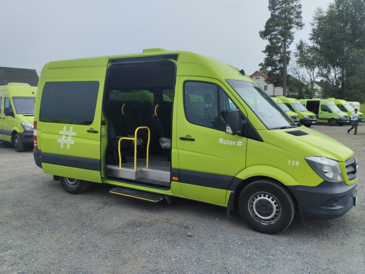 MERCEDES-BENZ SPRINTER 316 | 5 szt./pcs. - Mikroautobuss, Pasažieru furgons: foto 5 MERCEDES-BENZ SPRINTER 316 | 5 szt./pcs. - Mikroautobuss, Pasažieru furgons: foto 5