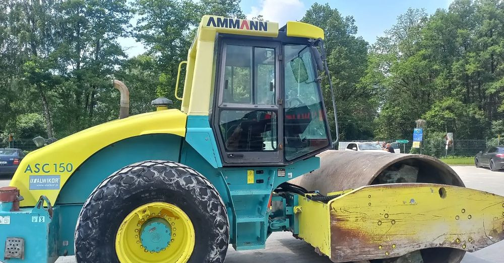 Ammann ASC 150 walec stal guma - Vibrorullis: foto 1 Ammann ASC 150 walec stal guma - Vibrorullis: foto 1
