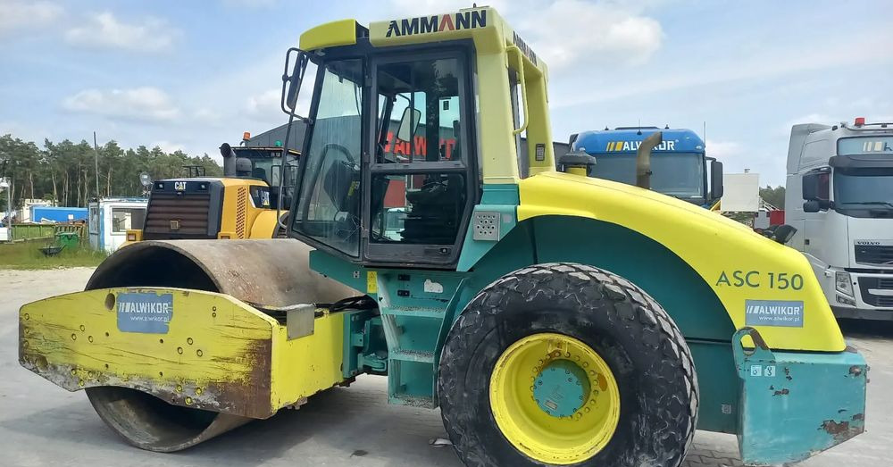 Ammann ASC 150 walec stal guma - Veltnis: foto 2 Ammann ASC 150 walec stal guma - Veltnis: foto 2