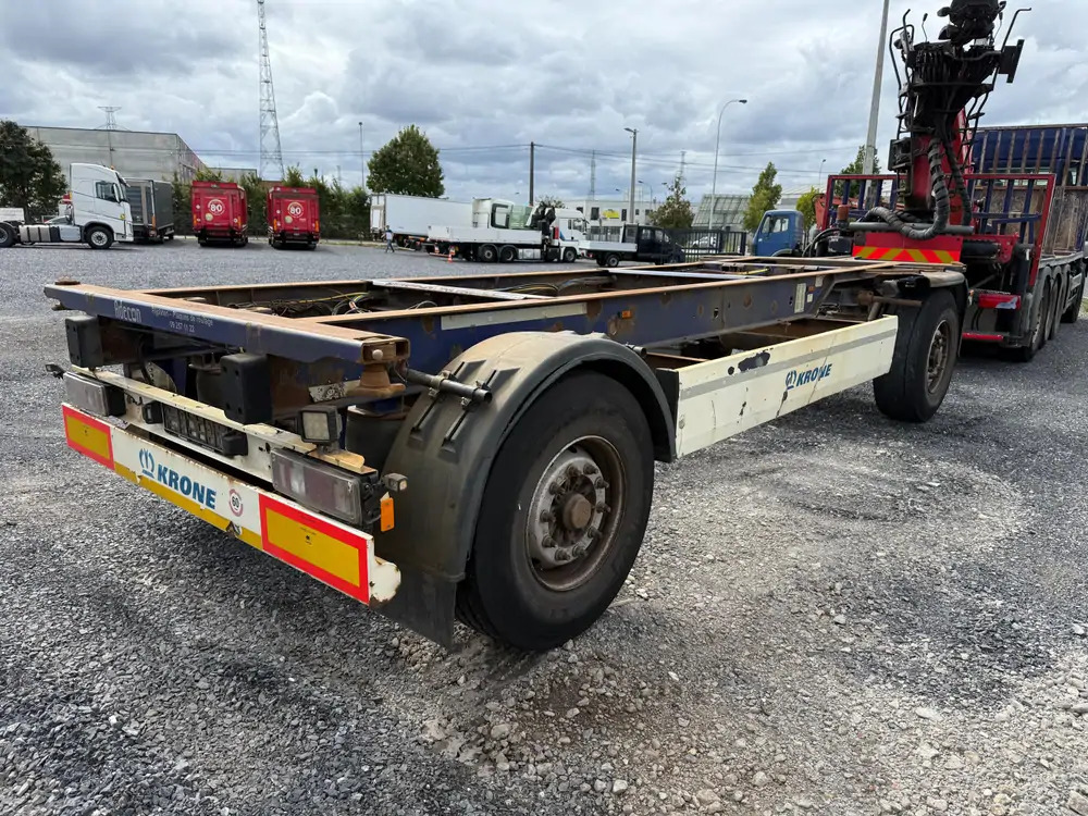 Krone AZ *BDF*2 essieux* - Piekabe noņemamā virsbūve/ Konteineru vedējs: foto 1 Krone AZ *BDF*2 essieux* - Piekabe noņemamā virsbūve/ Konteineru vedējs: foto 1