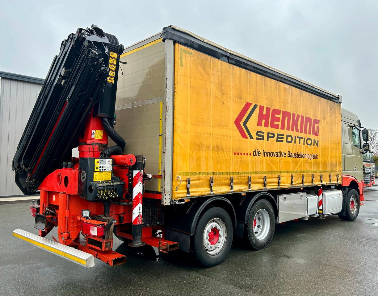 DAF DAF XF 460 FAN + PALFINGER + 16mtr + Lenkachse + EURO 6 - Kravas automašīna ar tentu, Kravas auto ar manipulatoru: foto 5 DAF DAF XF 460 FAN + PALFINGER + 16mtr + Lenkachse + EURO 6 - Kravas automašīna ar tentu, Kravas auto ar manipulatoru: foto 5