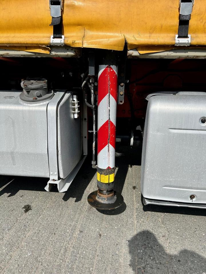 Kravas automašīna ar tentu, Kravas auto ar manipulatoru DAF DAF XF 460 FAN + PALFINGER + 16mtr + Lenkachse + EURO 6: foto 10