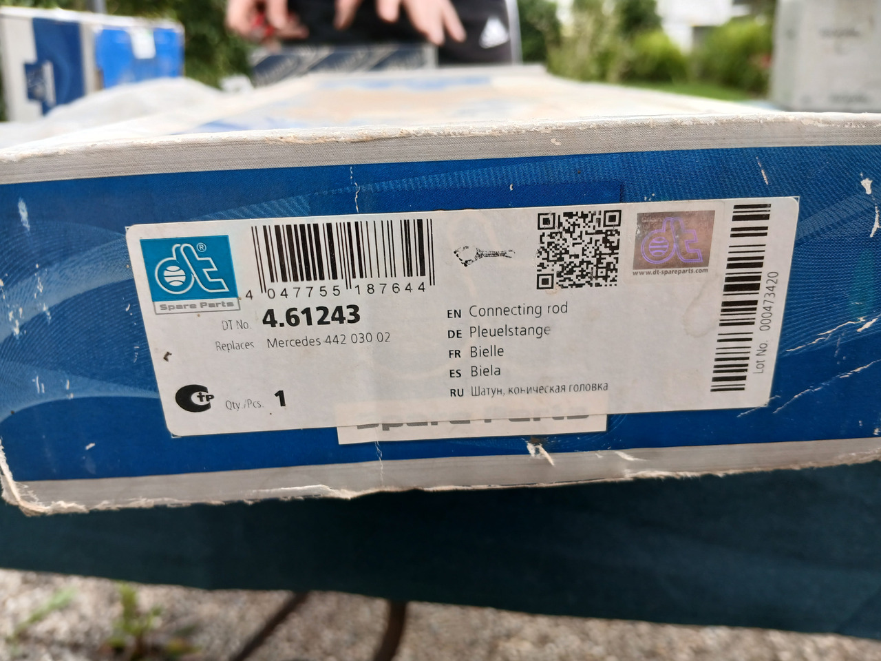 Conrod DT 461243 for Mercedes - Dzinējs un rezerves daļas: foto 2 Conrod DT 461243 for Mercedes - Dzinējs un rezerves daļas: foto 2