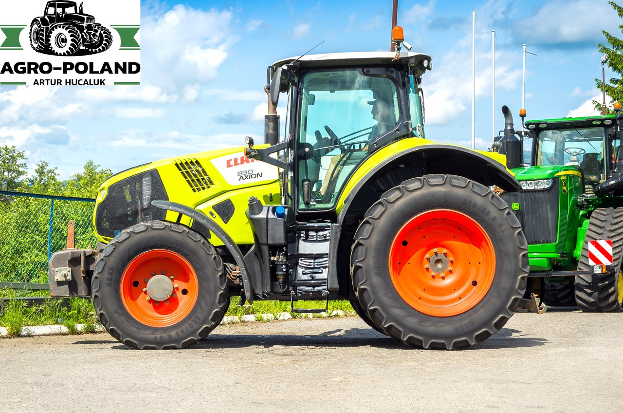 CLAAS AXION 830 - 2017 ROK - 6364 h - ORYGINALNE OPONY - Traktors: foto 4 CLAAS AXION 830 - 2017 ROK - 6364 h - ORYGINALNE OPONY - Traktors: foto 4