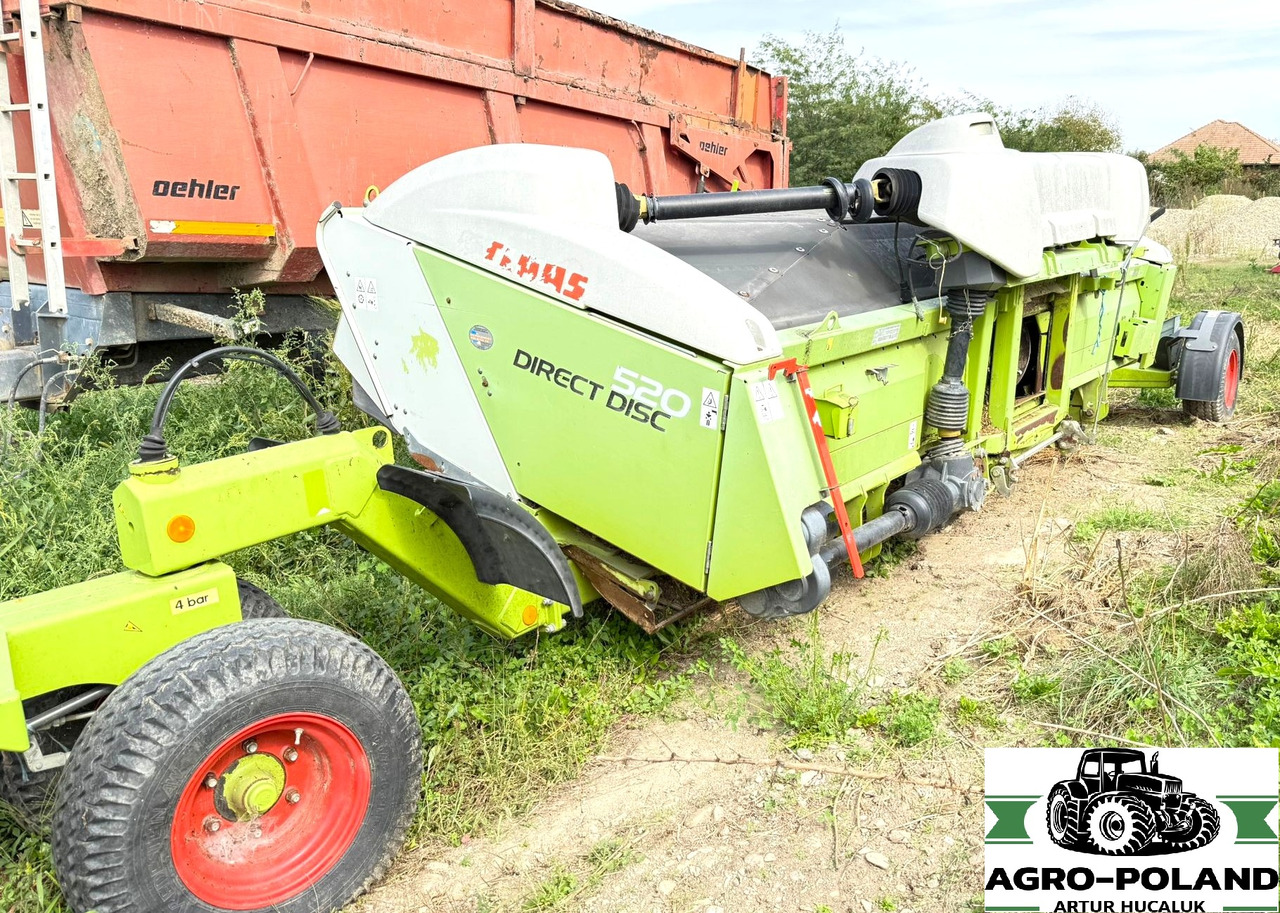 CLAAS DIRECT DISC 520 CENTOUR PRO NT - 2014 rok - Lopbarības kombains: foto 1 CLAAS DIRECT DISC 520 CENTOUR PRO NT - 2014 rok - Lopbarības kombains: foto 1