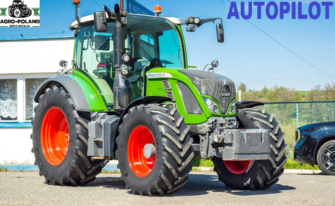 FENDT 513 VARIO - AUTOPILOT - 2016 ROK - ORYGINALNE OPONY - Traktors: foto 1 FENDT 513 VARIO - AUTOPILOT - 2016 ROK - ORYGINALNE OPONY - Traktors: foto 1