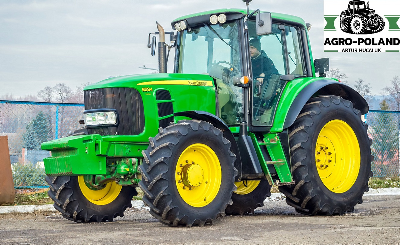 JOHN DEERE 6534 PREMIUM - POWERQUAD - 2010 ROK - Traktors: foto 2 JOHN DEERE 6534 PREMIUM - POWERQUAD - 2010 ROK - Traktors: foto 2