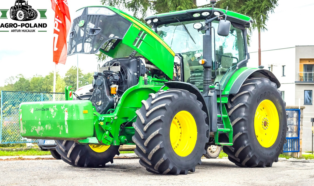 Traktors JOHN DEERE 7260 R - 8.515 h - WOM - TUZ - 2013 ROK: foto 9