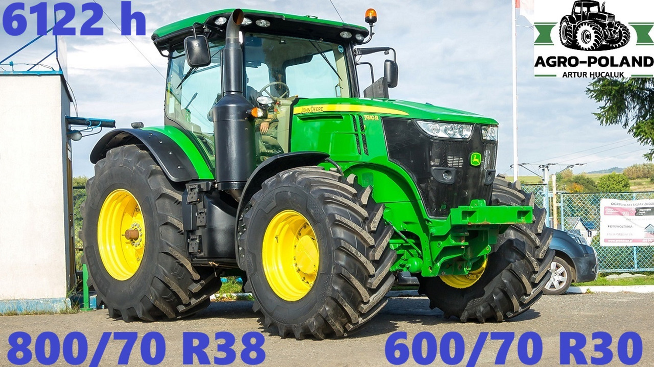 JOHN DEERE 7310 R - TLS - 50 km/h - 2014 - 6126 h - Traktors: foto 1 JOHN DEERE 7310 R - TLS - 50 km/h - 2014 - 6126 h - Traktors: foto 1