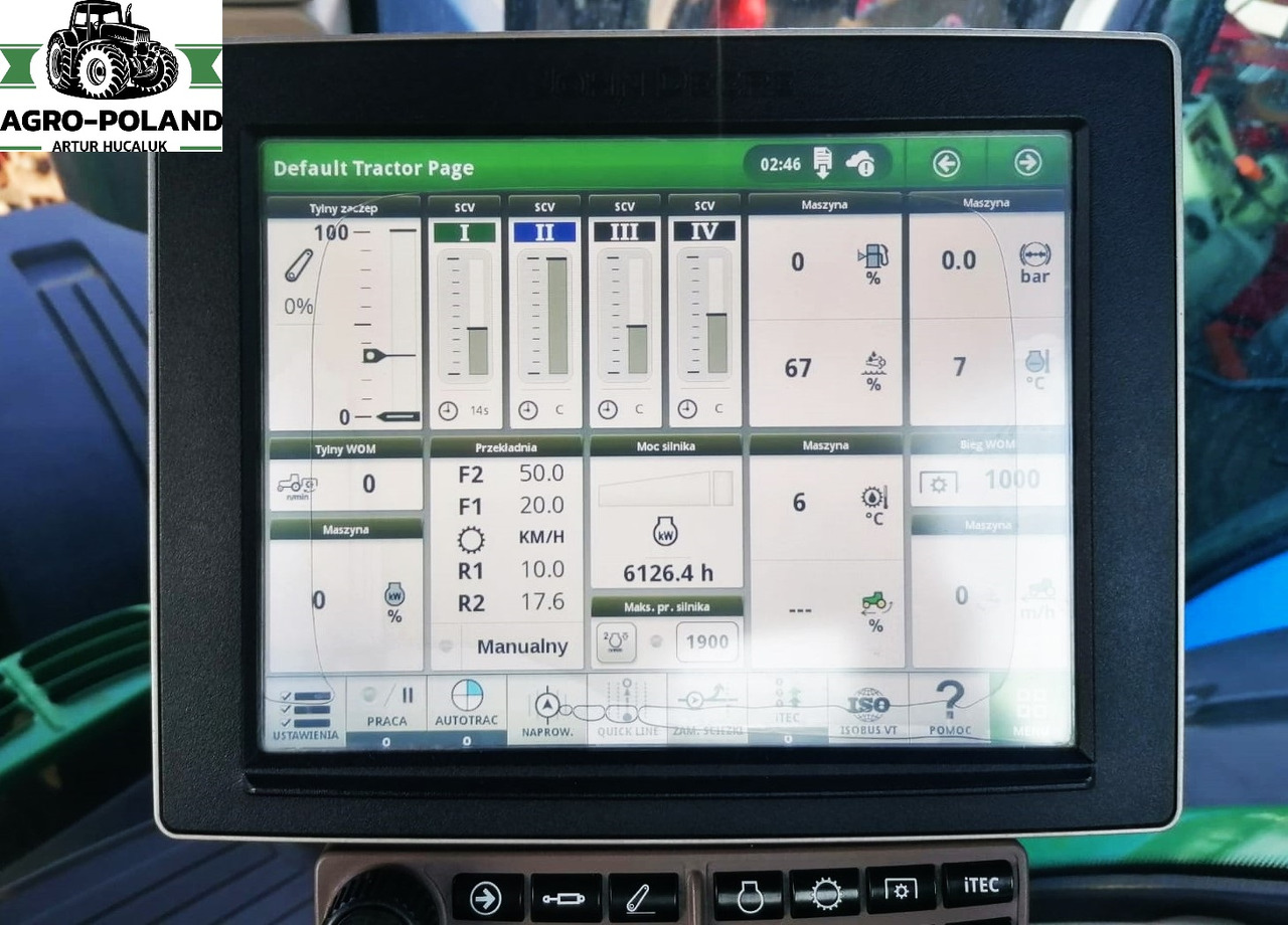 JOHN DEERE 7310 R - TLS - 50 km/h - 2014 - 6126 h - Traktors: foto 5 JOHN DEERE 7310 R - TLS - 50 km/h - 2014 - 6126 h - Traktors: foto 5