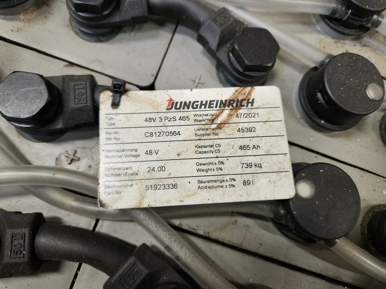 Bīdmasta krautņotājs JUNGHEINRICH ETV112: foto 6