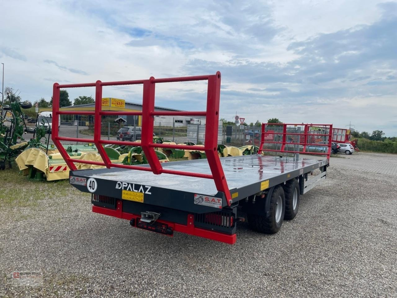 PALAZOGLU - Lauksaimniecības piekabe-platforma: foto 2 PALAZOGLU - Lauksaimniecības piekabe-platforma: foto 2