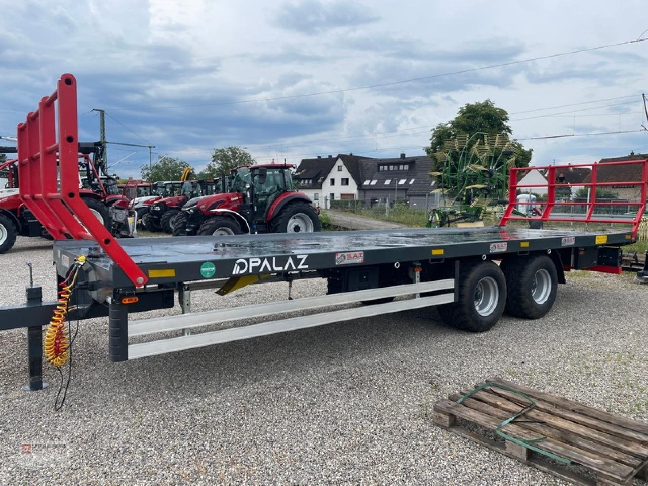 PALAZOGLU - Lauksaimniecības piekabe-platforma: foto 1 PALAZOGLU - Lauksaimniecības piekabe-platforma: foto 1