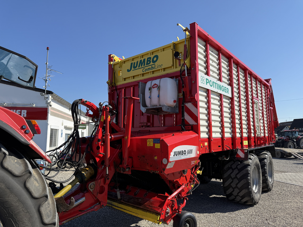 PÖTTINGER Jumbo 6600 L - Hederu piekabe: foto 3 PÖTTINGER Jumbo 6600 L - Hederu piekabe: foto 3