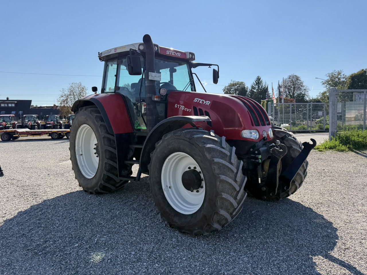 Steyr CVT 6170 - Traktors: foto 1 Steyr CVT 6170 - Traktors: foto 1