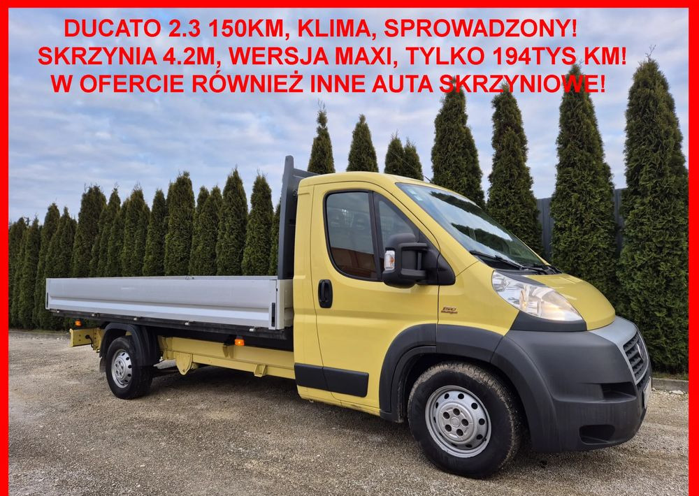 Fiat DUCATO 2.3 MultiJet 150KM - Automašīna ar kravas platformu: foto 1 Fiat DUCATO 2.3 MultiJet 150KM - Automašīna ar kravas platformu: foto 1